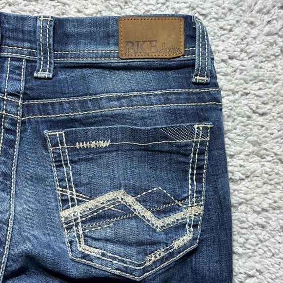 BKE Denim Jeans Womens 25 Payton Dark Wash Straight Casual Classic Streetwear - Picture 5 of 5